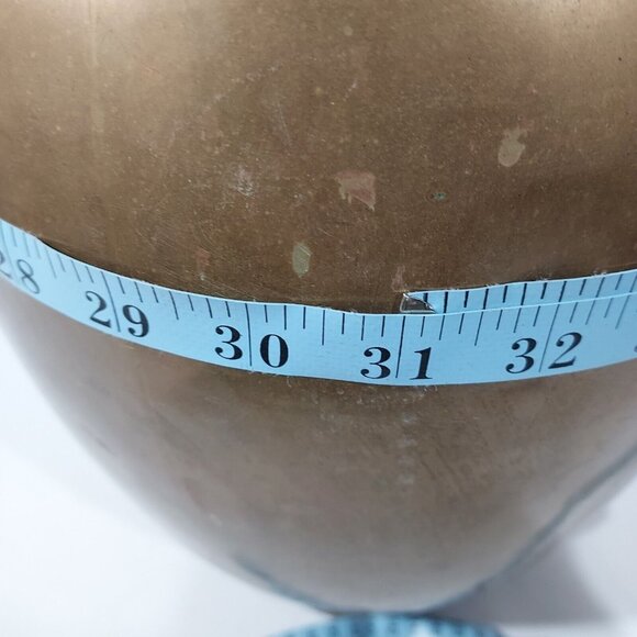 Copper Urn Vase 18" h 31" Diam Center Umbrella, Walking Stick Cottagecore Farm - Picture 9 of 16
